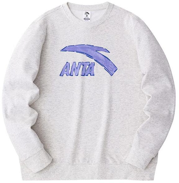 anta-lifestyle-series-colorblock-logo-print-knit-pullover-crewneck-grey-unisex-972418707-2