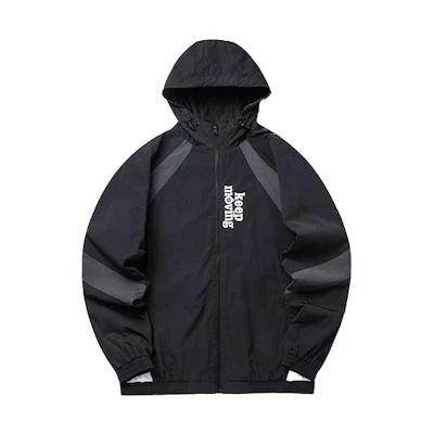 Anta Lifestyle Series Colorblock Zip Hoodie Jacket Unisex Black 952218641-3