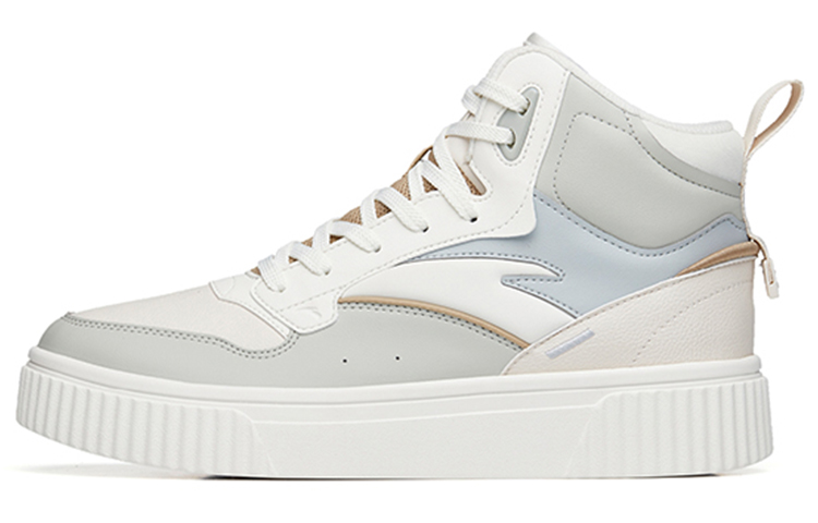 Anta Lifestyle Series High-Top 'Thick Sole White Grey' 912248015-2