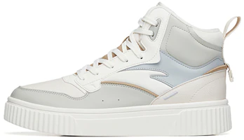 Anta Lifestyle Series High-Top 'Thick Sole White Grey' 912248015-2 Anta Lifestyle Series High-Top 'Thick Sole White Grey' 912248015-2