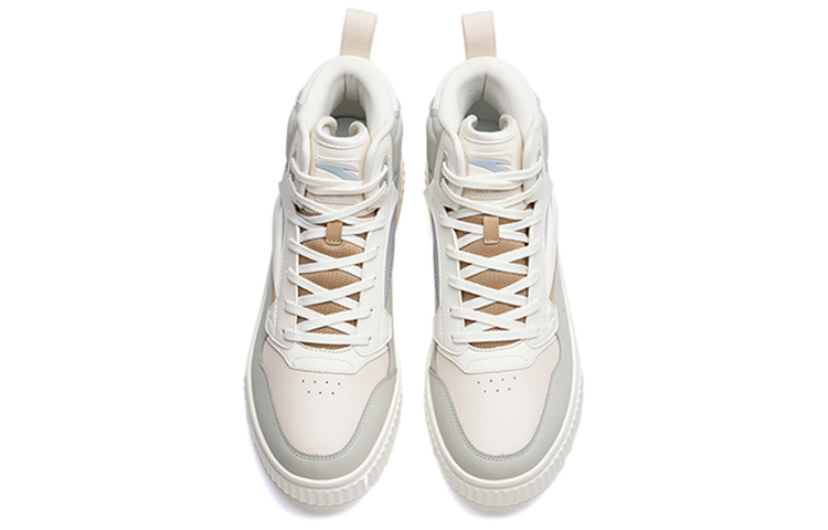Shop Anta Serie Lifestyle Alta 'Suela Gruesa Blanco Gris' 912248015-2