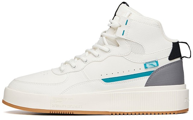 Anta Lifestyle Series High-Top 'White Green Grey' 912238011-3 Buy Anta Lifestyle Series High-Top 'White Green Grey' 912238011-3