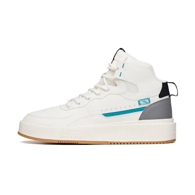 Anta Lifestyle Series High-Top 'White Green Grey'