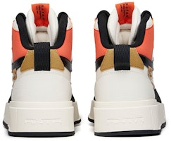 Anta安踏 生活系列 潮流百搭 高筒休閒板鞋 白黑橙 Shop Anta安踏 生活系列 潮流百搭 高筒休閒板鞋 白黑橙