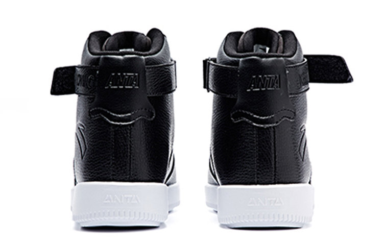 Anta Lifestyle Series High-Top Sneaker 'Black' 圖 5