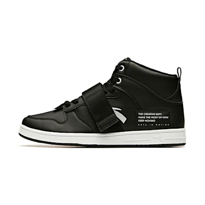 Anta Lifestyle Series High-Top 'Ink Black'