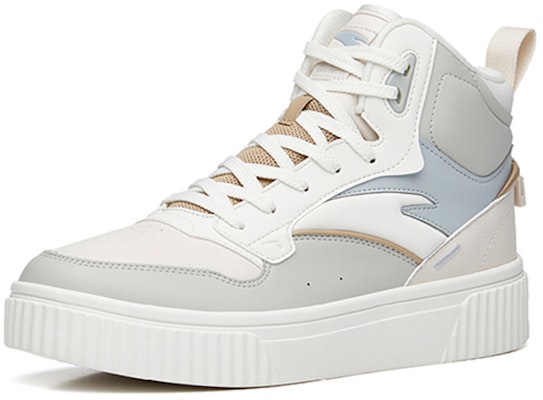 Anta Lifestyle Series High-Top 'Thick Sole White Grey' 912248015-2 Lookbook Anta Lifestyle Series High-Top 'Thick Sole White Grey' 912248015-2
