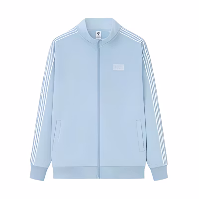Anta Lifestyle Series Knit Track Jacket Light Blue Unisex 972348709-2