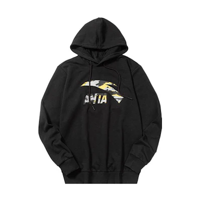 Anta Lifestyle Series Large Logo Pullover Hoodie Men’s Black 952117722-1