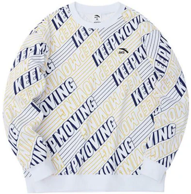 安踏休閒系列字母印花男女款套頭衫 雪花白 152318706-1 Buy 安踏休閒系列字母印花男女款套頭衫 雪花白 152318706-1