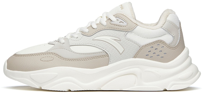 Anta Lifestyle Series Lightweight Sneakers 'White Grey Fleece' 112148860-5 Buy Anta Lifestyle Series Lightweight Sneakers 'White Grey Fleece' 112148860-5