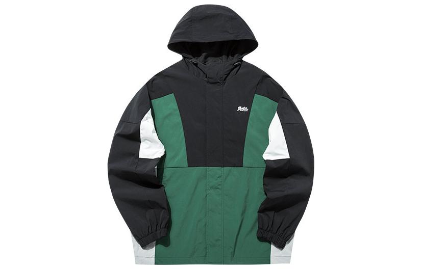 Anta Lifestyle Series Logo Zip-Up Hoodie Jacket Pond Green Men’s 952138610-3