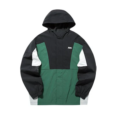 Anta Lifestyle Series Logo Zip-Up Hoodie Jacket Pond Green Men’s 952138610-3