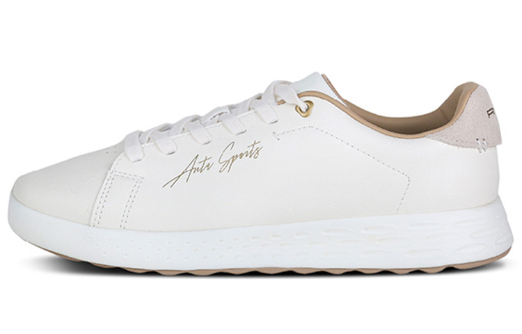 Anta Lifestyle Series Low-Top Leather Sneaker 'White Grey' 112018090R-1