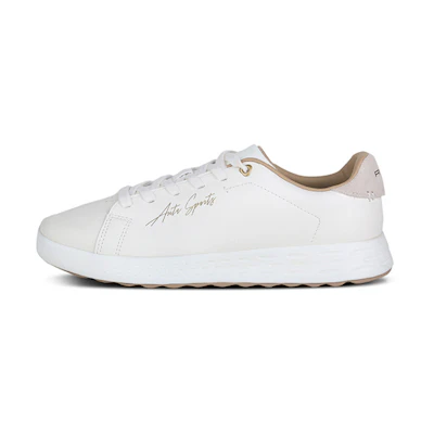 Anta Lifestyle Series Low-Top Leather Sneaker 'White Grey'