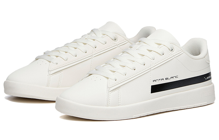 Order Zapatillas Anta Lifestyle Series de Piel Baja 'Blanco Marfil'. 112048066-1