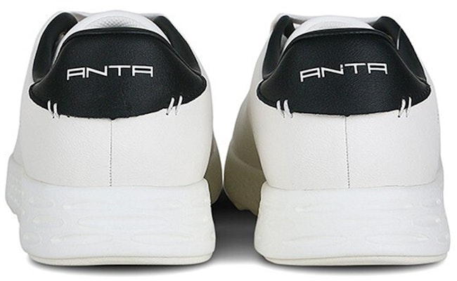 Anta安踏 生活系列 休閒皮面低筒休閒鞋 白 Lookbook Anta安踏 生活系列 休閒皮面低筒休閒鞋 白