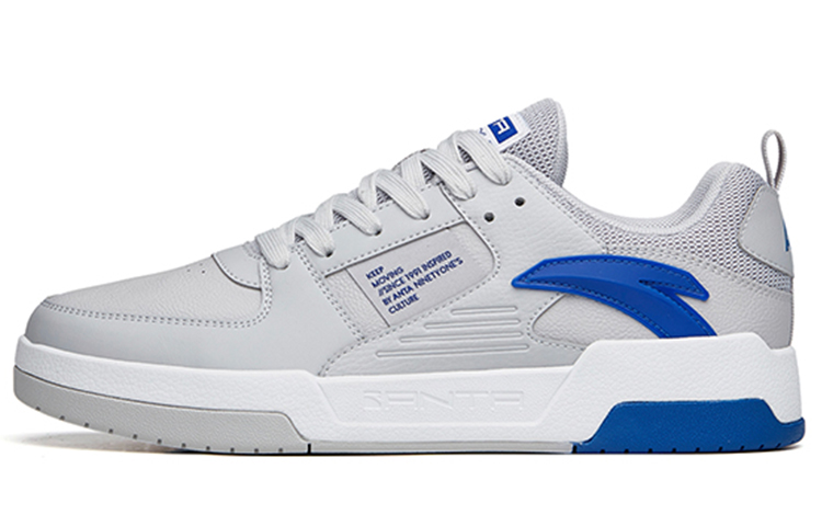 Anta Lifestyle Series Low-Top Sneakers 'Grey Blue' 912138005-4