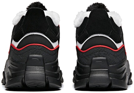 安踏 生活系列 防滑耐磨 低筒 老爹鞋 男款 黑紅 Shop 安踏 生活系列 防滑耐磨 低筒 老爹鞋 男款 黑紅