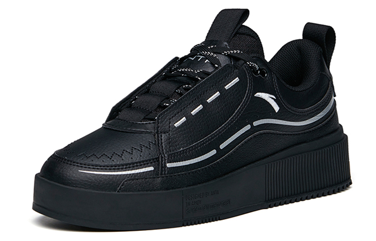 Order Anta Lifestyle Series Low 'Black Silver' 912118031-6