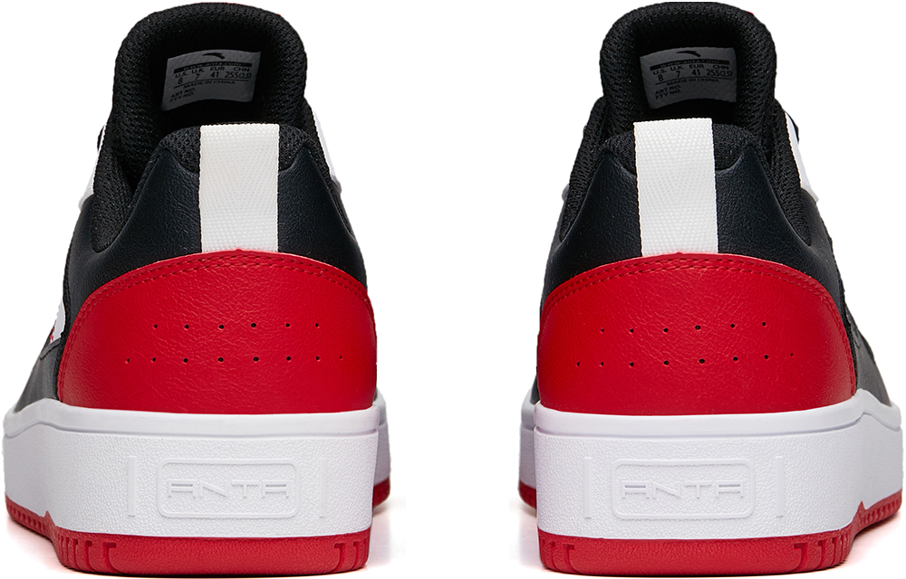 Anta Skateboarding Series Sneakers 'White Black Red' 圖 4