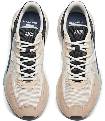 Anta安踏 生活系列 減震防滑耐磨 低筒 運動休閒鞋 男款 灰米 Lookbook Anta安踏 生活系列 減震防滑耐磨 低筒 運動休閒鞋 男款 灰米
