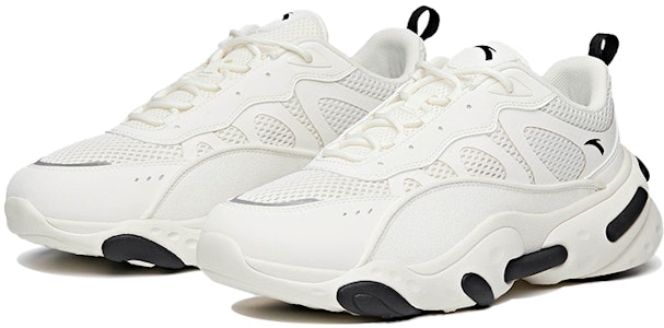 安踏生活系列经典款‘象牙白黑’ 112028855R-2 Order 安踏生活系列经典款‘象牙白黑’ 112028855R-2