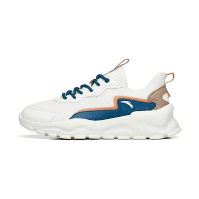 Anta Lifestyle Series Low 'Lightweight Casual White Green Brown'