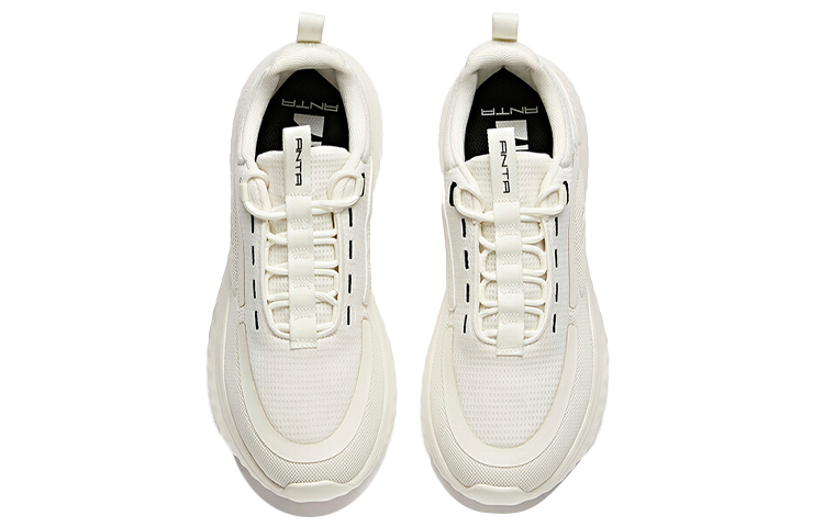 Lookbook アンタ ライフスタイル ローカット 白 (Anta Raifusutairu Rōkatto Shiro) 112038861-2