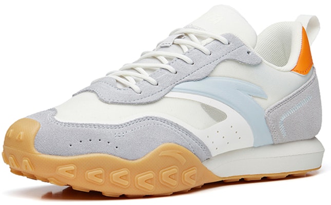 Anta安踏 生活系列 低筒耐磨運動休閒鞋 白灰 Lookbook Anta安踏 生活系列 低筒耐磨運動休閒鞋 白灰