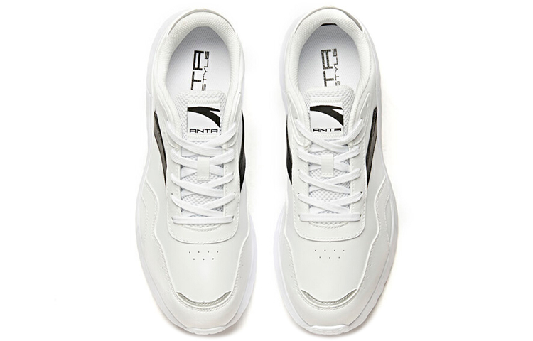 Lookbook Anta Lifestyle Series Low 'White Silver Black' 91948865-1