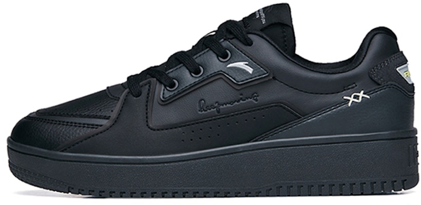Anta Lifestyle Series Low-Top 'Black Grey Silver' 912218066-3 Buy Anta Lifestyle Series Low-Top 'Black Grey Silver' 912218066-3