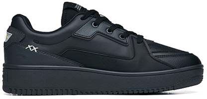 安踏生活系列輕便耐磨低幫板鞋男款黑灰銀 Order 安踏生活系列輕便耐磨低幫板鞋男款黑灰銀