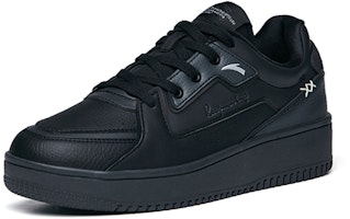 安踏生活系列輕便耐磨低幫板鞋男款黑灰銀 Lookbook 安踏生活系列輕便耐磨低幫板鞋男款黑灰銀