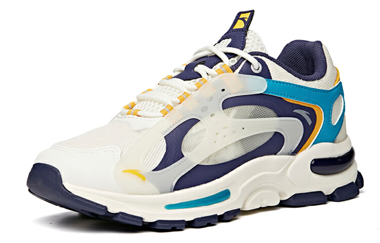 Anta Lifestyle Series Low Top 'Dad Shoe White Purple Blue' 圖 2