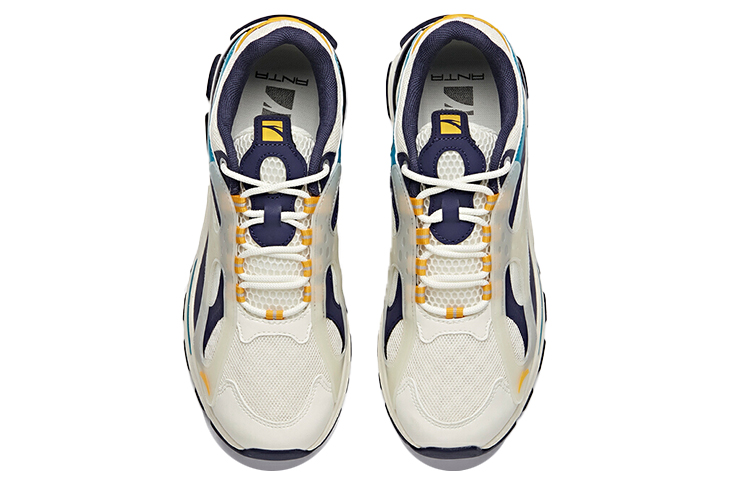 Anta Lifestyle Series Low Top 'Dad Shoe White Purple Blue' 圖 3