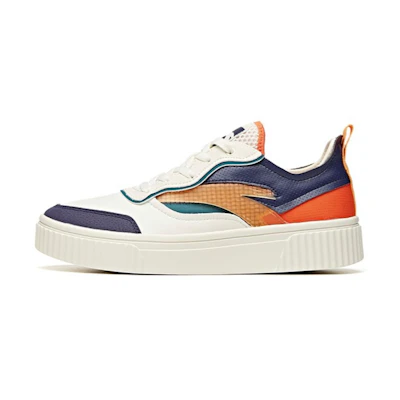 Anta Lifestyle Series Low-Top 'White Orange Blue'