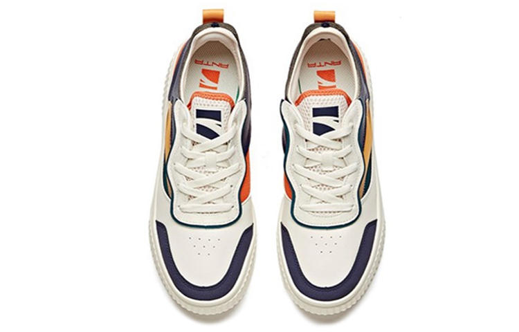 Lookbook Anta Serie Lifestyle Low-Top 'Blanco Naranja Azul' 112038063-2