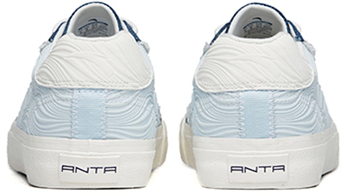 안타 라이프 시리즈 스니커즈 캔버스 로우 '화이트 블루' 112228077S-5 Shop 안타 라이프 시리즈 스니커즈 캔버스 로우 '화이트 블루' 112228077S-5