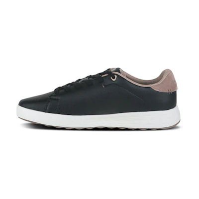 Anta Lifestyle Series Low Top Leather Sneakers 'Black'