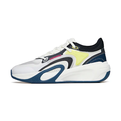 Anta Skateboarding Series Sneakers 'White Black Yellow'
