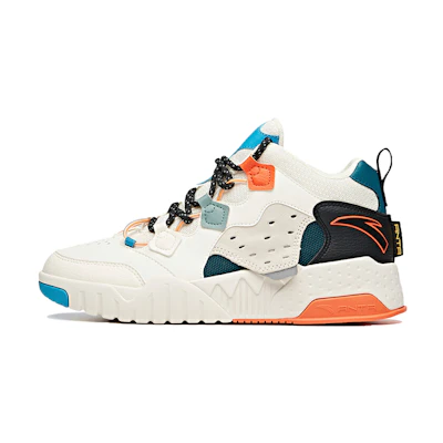 Anta Lifestyle Series Low-Top Sneakers 'White Blue Black'