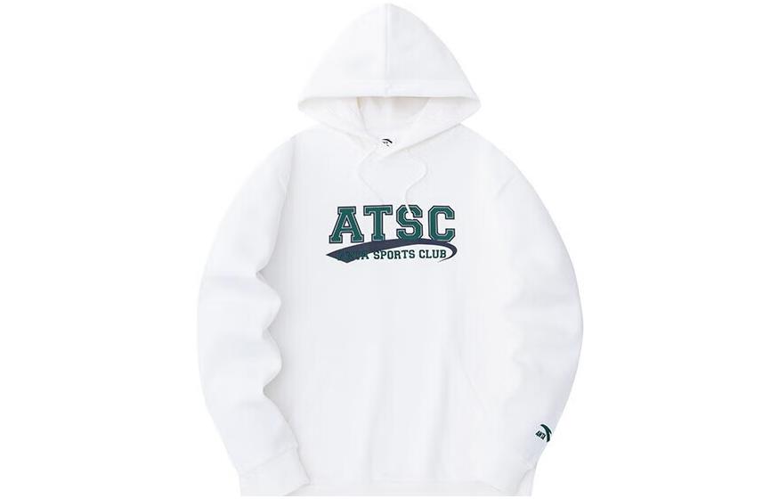 Anta Lifestyle Series Relaxed Hoodie Pullover in Parchment White 152348704-1