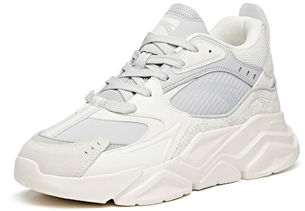 Anta Seri Lifestyle Retro Kasual Rendah 'Putih Abu-Abu' 912048821-4 Order Anta Seri Lifestyle Retro Kasual Rendah 'Putih Abu-Abu' 912048821-4