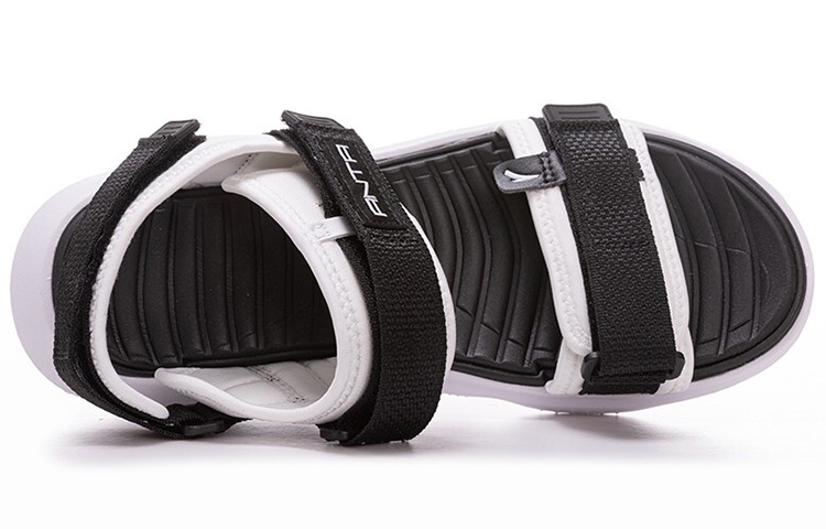 Shop Anta Lifestyle Serie Sandalen ''Wit Zwart'' 112038506-3