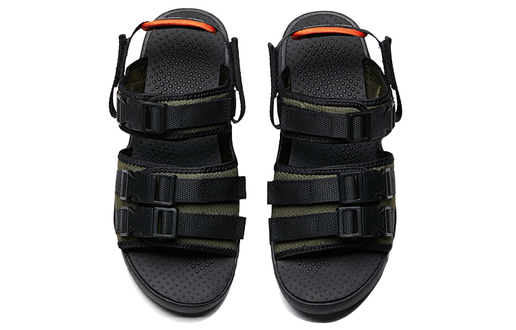 Lookbook Anta Lifestyle Series Sandals 'Green Black' 912036901-4