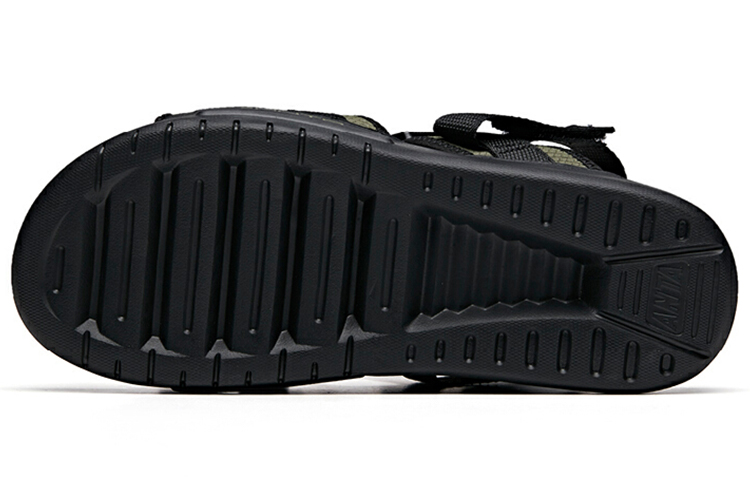 Anta Lifestyle Series Sandals 'Green Black' 圖 5