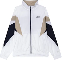 Anta Lifestyle Series Snow White Colorblock Letter Long Sleeve Jacket 152438603-1 Anta Lifestyle Series Snow White Colorblock Letter Long Sleeve Jacket 152438603-1