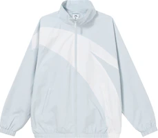 Anta Lifestyle Series Solid Logo Zipper Jacket Unisex in Illusion Blue 952338601-4 Anta Lifestyle Series Solid Logo Zipper Jacket Unisex in Illusion Blue 952338601-4