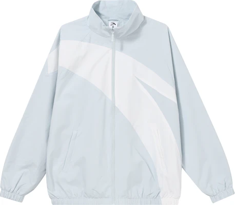 Anta Lifestyle Series Solid Logo Zipper Jacket Unisex in Illusion Blue 952338601-4 Buy Anta Lifestyle Series Solid Logo Zipper Jacket Unisex in Illusion Blue 952338601-4